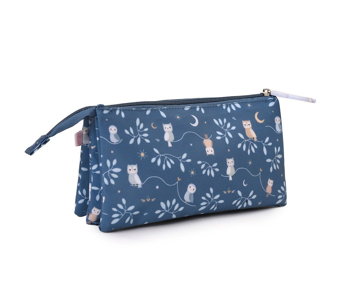 MONNEKA ESTUCHE 3 COMPARTIMENTOS MAGICAL FOREST PERSONALIZABLE