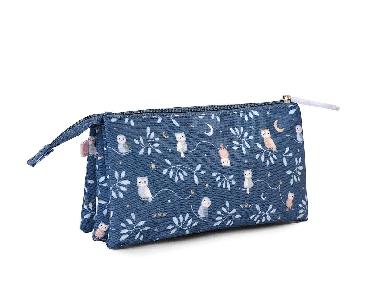 MONNEKA ESTUCHE 3 COMPARTIMENTOS MAGICAL FOREST PERSONALIZABLE - Imagen 3