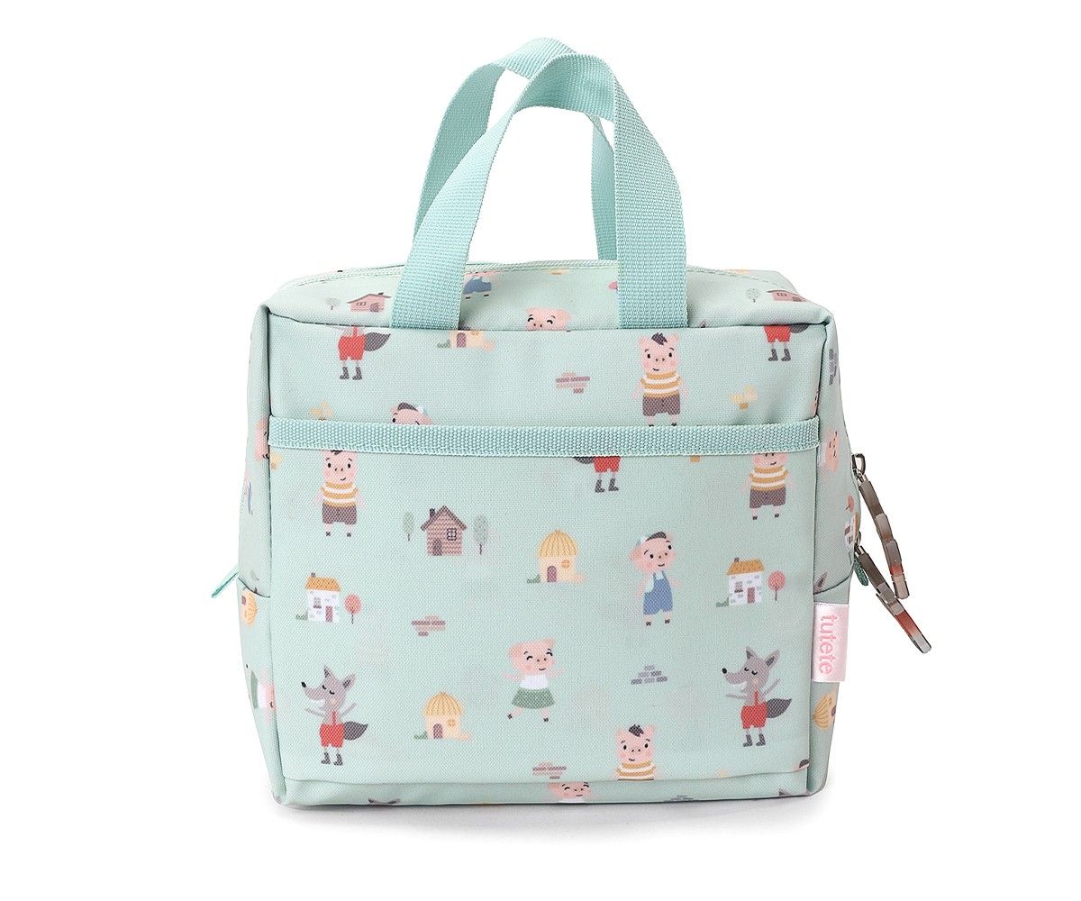 MONNEKA BOLSA MERIENDA TÉRMICA THE THREE LITTLE PIGS