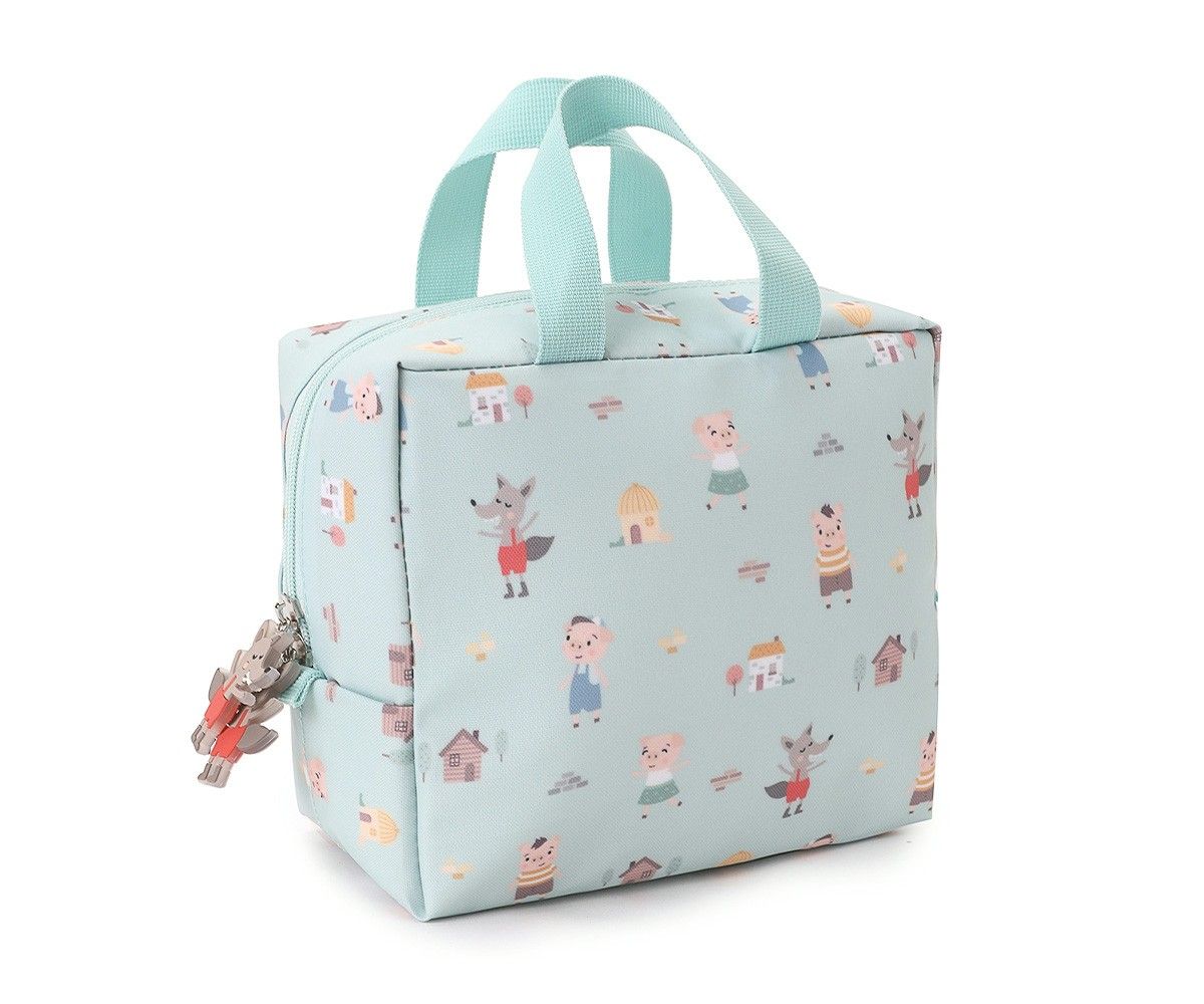 MONNEKA BOLSA MERIENDA TÉRMICA THE THREE LITTLE PIGS - Imagen 2