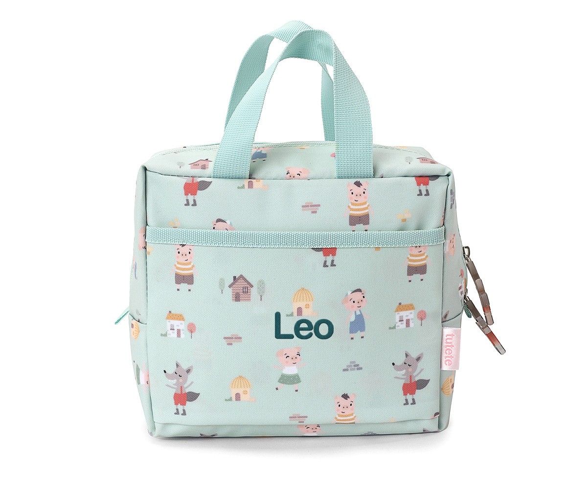 MONNEKA BOLSA MERIENDA TÉRMICA THE THREE LITTLE PIGS - Imagen 3