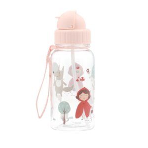 MONNEKA BOTELLA PLÁSTICO LITTLE RED PERSONALIZABLE