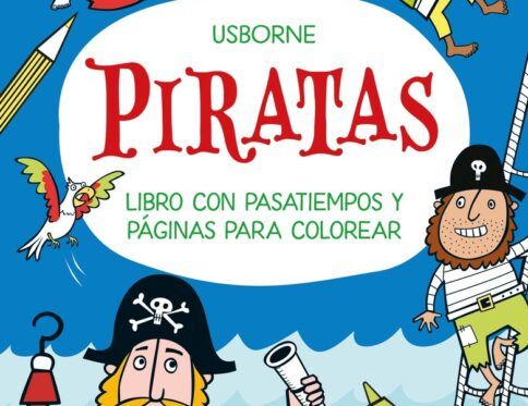 USBORNE PIRATAS LIBRO CON PASATIEMPOS
