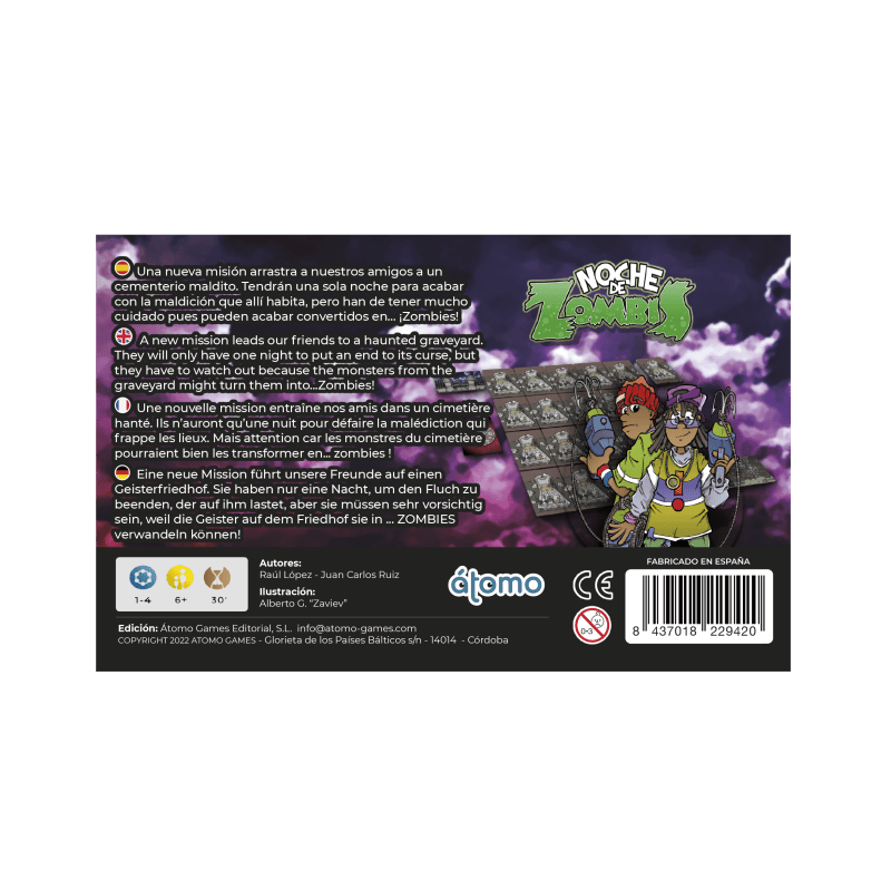 ÁTOMO NOCHE DE ZOMBIS - Imagen 3