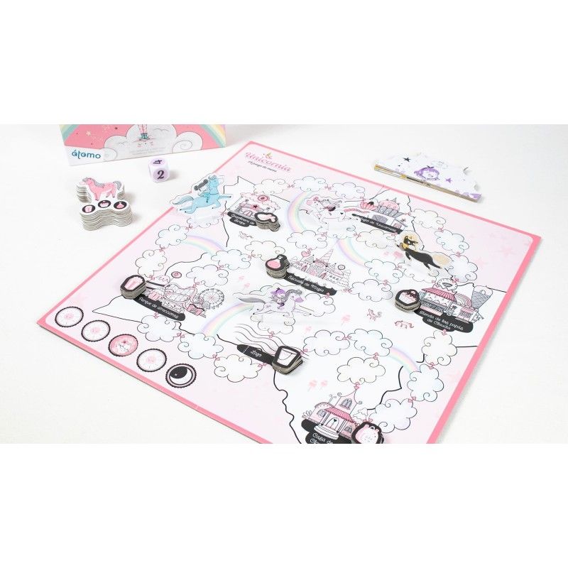 ÁTOMO UNICORNIA EL JUEGO DE MESA - Imagen 2