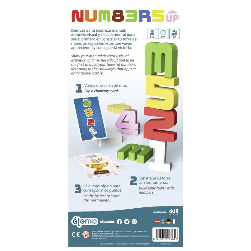 ÁTOMO NUMBERS UP - Imagen 3