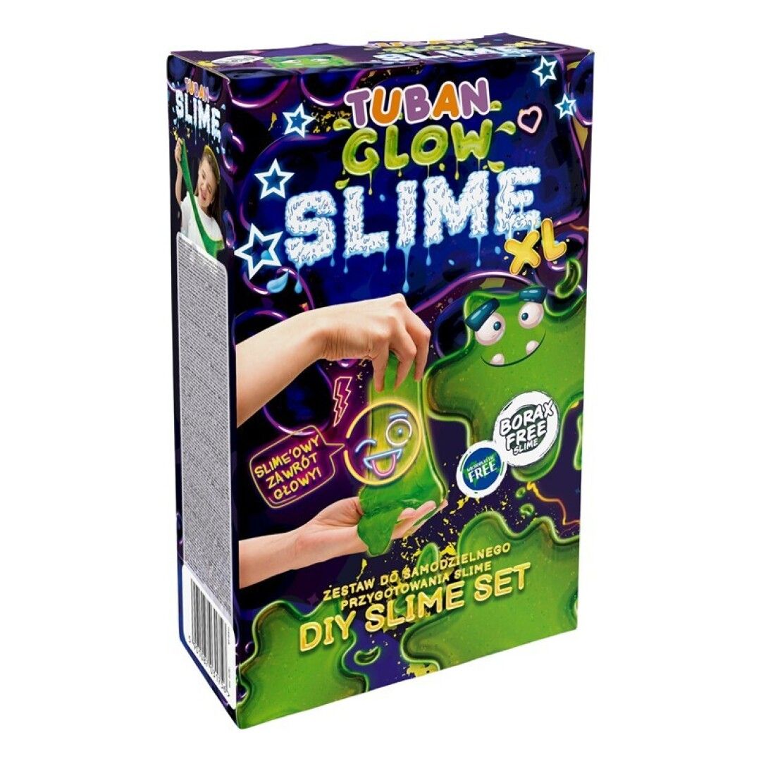TUBAN DIY SLIME GLOW IN THE DARK XL
