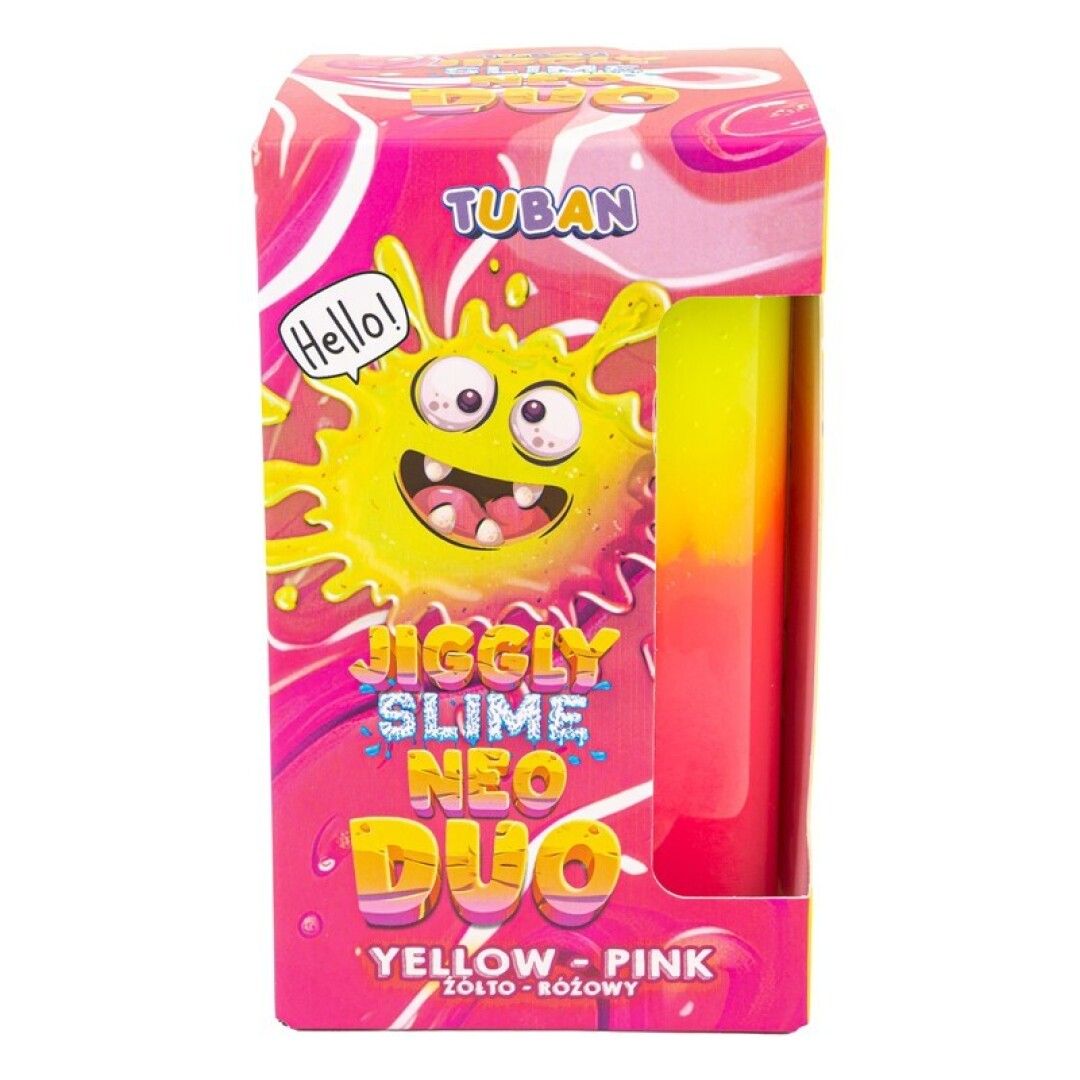 TUBAN JIGGLY SLIME NEO DUO AMARILLO ROSA
