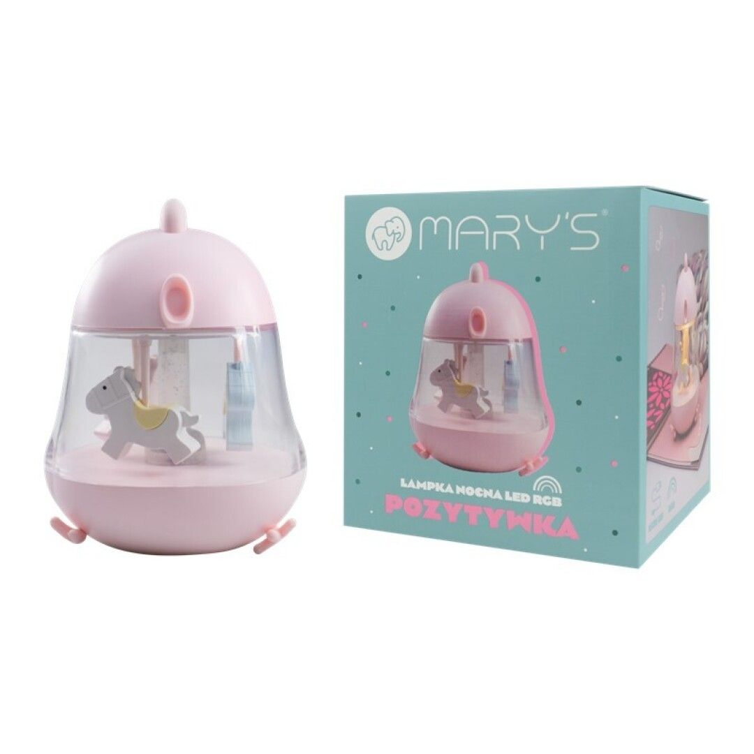 MARY'S LÁMPARA DE NOCHE LED RGB CARRUSEL