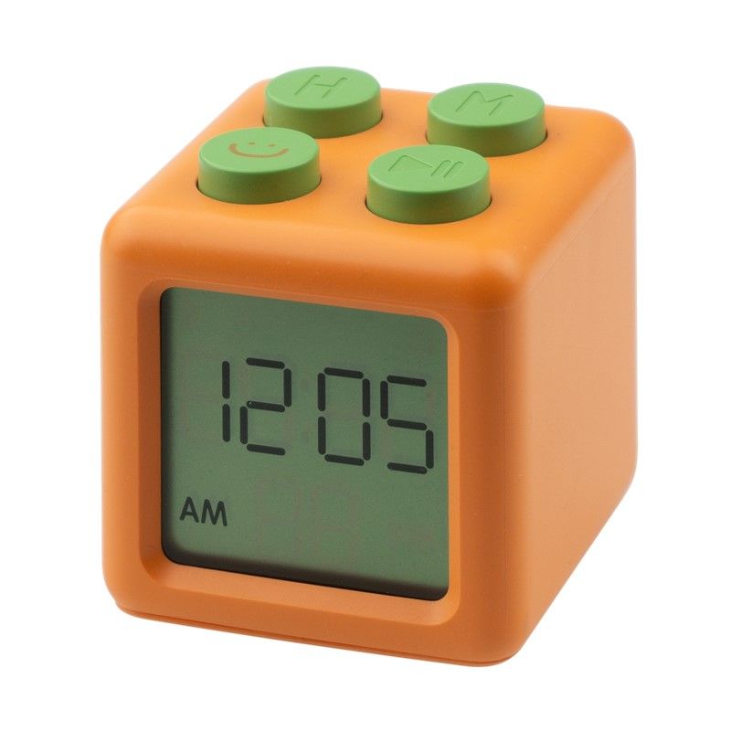 MARY'S RELOJ DESPERTADOR BLOCK NARANJA - Imagen 2