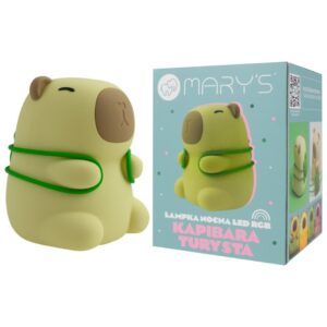 MARY'S LÁMPARA DE NOCHE LED RGB CAPYBARA TURISTA