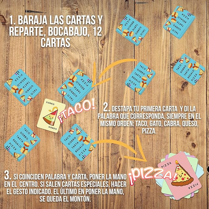 LUDILO TACO, GORRO, TARTA, REGALO, PIZZA - Imagen 3