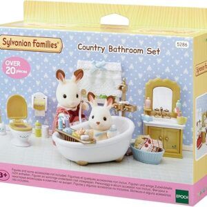 EPOCH SYLVANIAN FAMILIES SET BAÑO COUNTRY