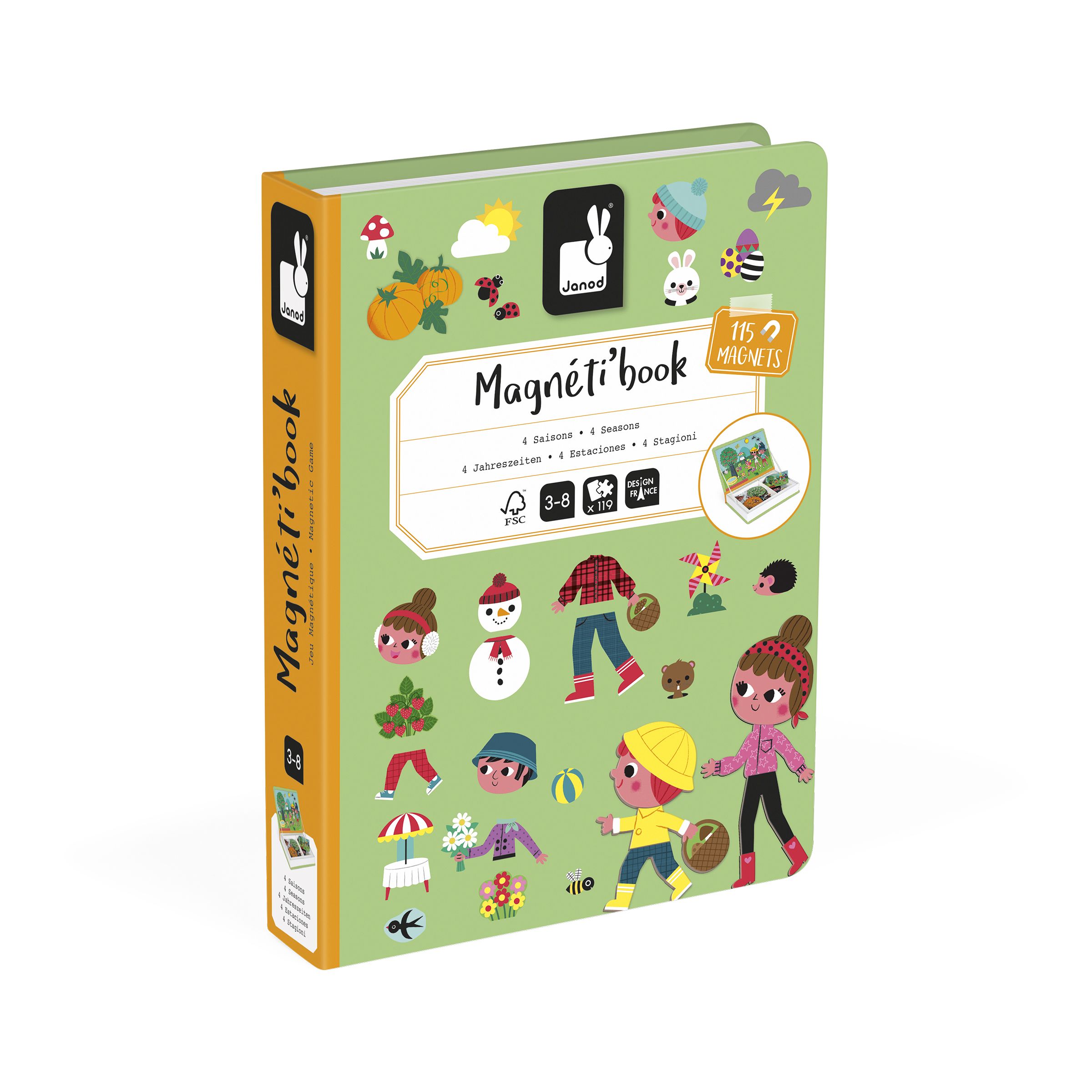 JANOD MAGNETI'BOOK 4 ESTACIONES