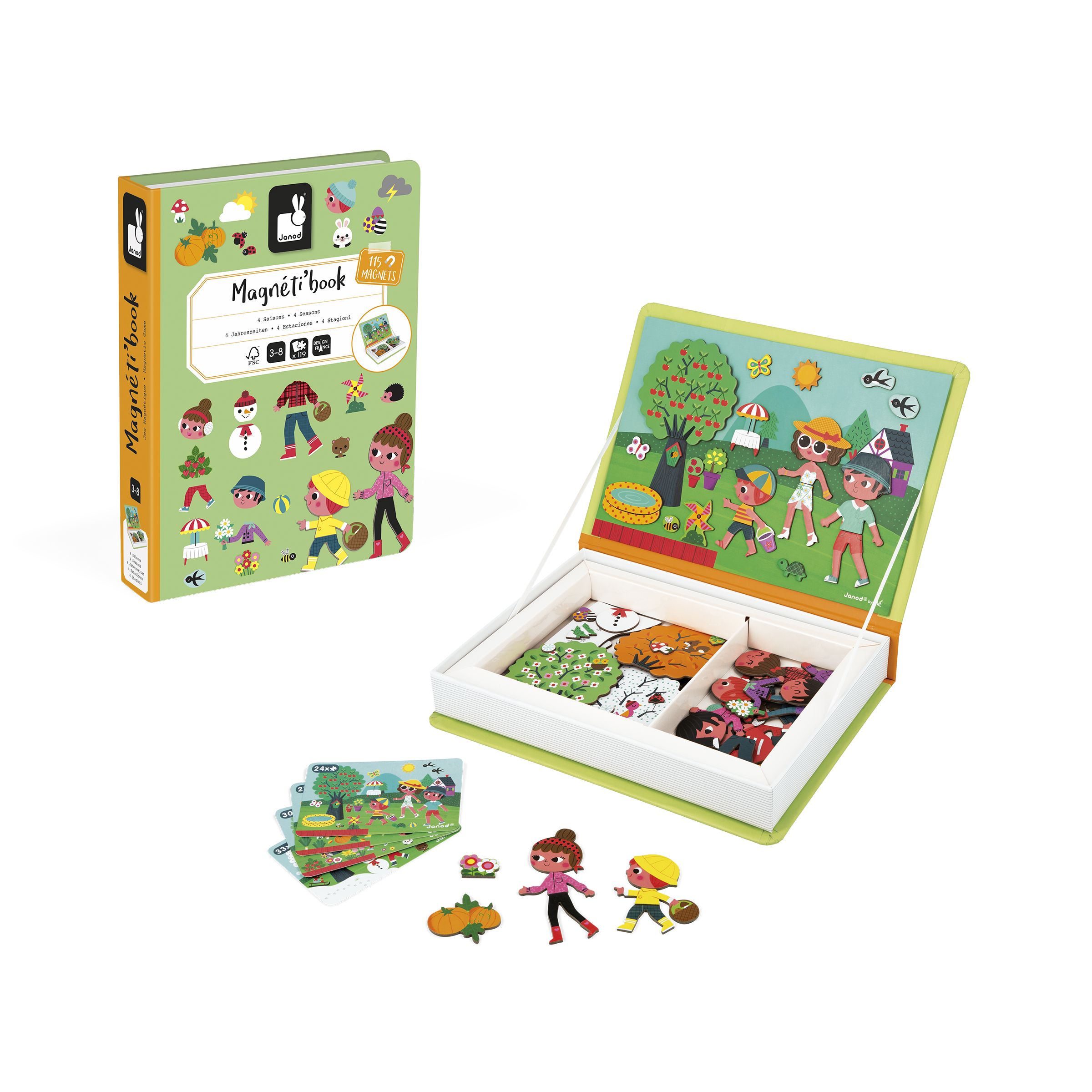 JANOD MAGNETI'BOOK 4 ESTACIONES - Imagen 2