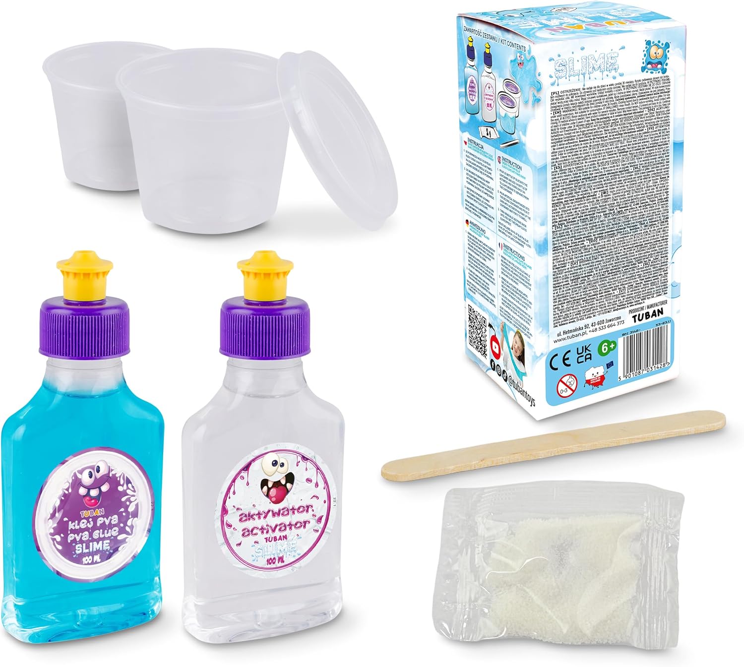 TUBAN CONJUNTO DIY SLIME NUBE - Imagen 2