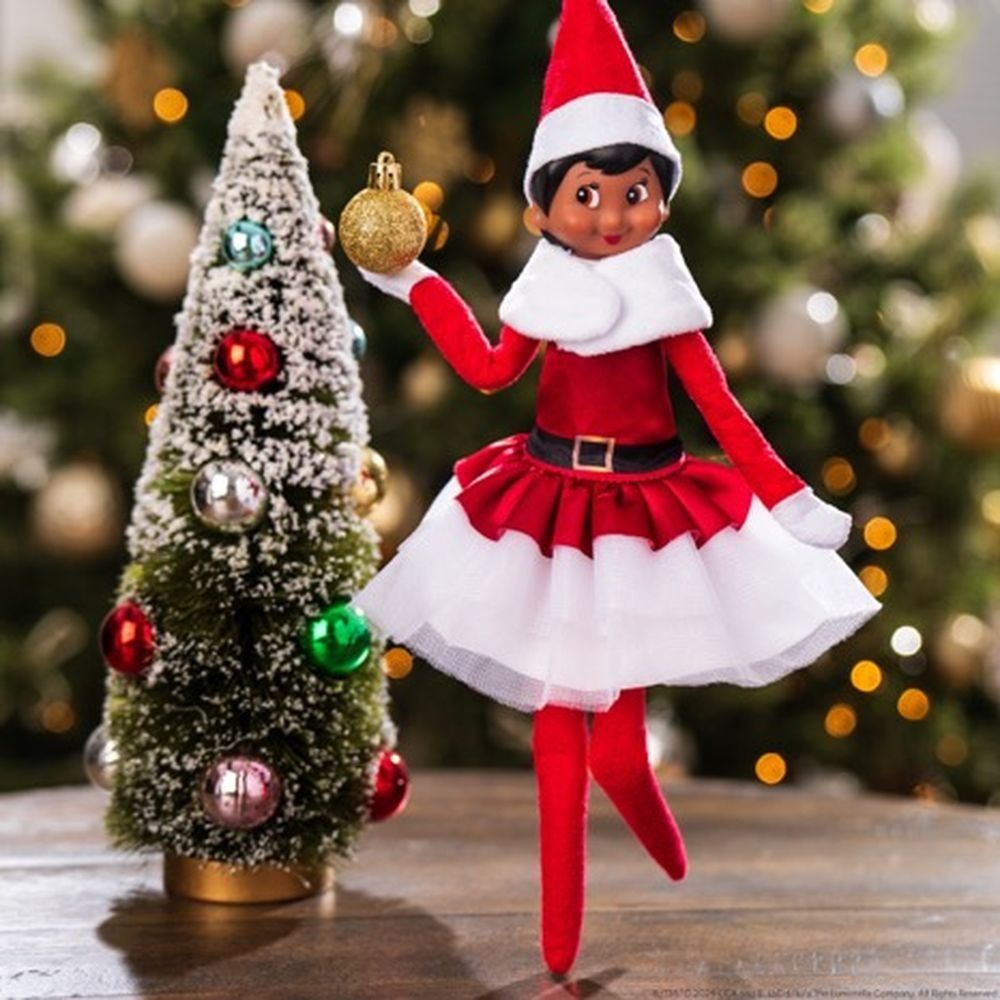 CEFA THE ELF ON THE SHELF VESTUARIO CLAUS COUTURE VESTIDO SANTA CLAUS - Imagen 2