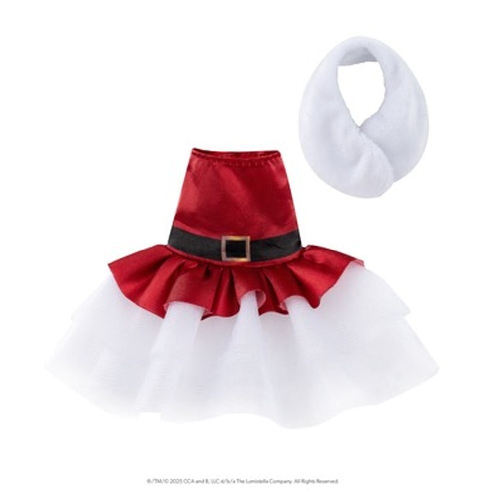 CEFA THE ELF ON THE SHELF VESTUARIO CLAUS COUTURE VESTIDO SANTA CLAUS - Imagen 3