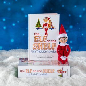 CEFA THE ELF ON THE SHELF:CUENTO Y MUÑECO ELFO NIÑA