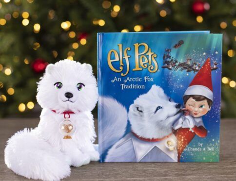 CEFA THE ELF ON THE SHELF:ELF PETS, CUENTO Y PELUCHE ZORRO ÁRTICO