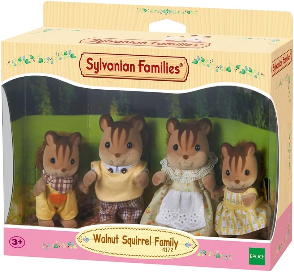 EPOCH SYLVANIAN FAMILIES FAMILIA ARDILLA DE LA NUEZ