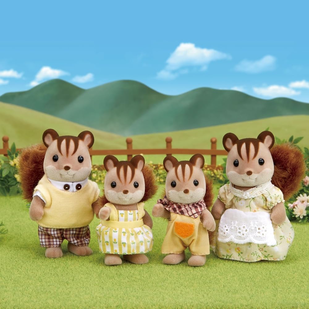 EPOCH SYLVANIAN FAMILIES FAMILIA ARDILLA DE LA NUEZ - Imagen 3