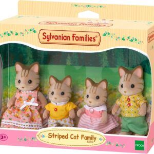 EPOCH SYLVANIAN FAMILIES FAMILIA GATO DE RAYAS