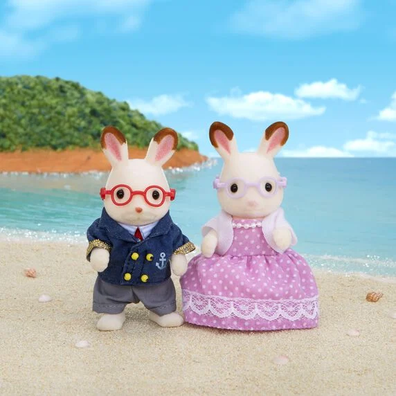 EPOCH SYLVANIAN ABUELOS CONEJO CHOCOLATE - Imagen 2