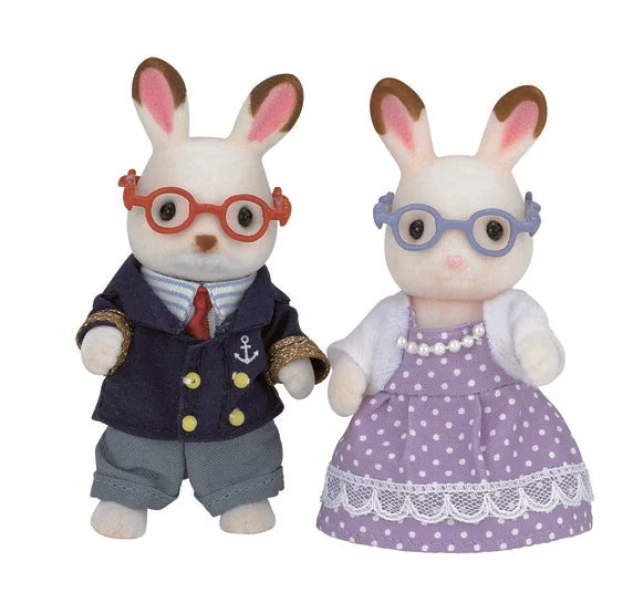 EPOCH SYLVANIAN ABUELOS CONEJO CHOCOLATE - Imagen 3