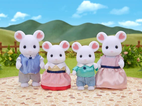 EPOCH SYLVANIAN FAMILIES FAMILIA RATÓN MARSHMALLOW - Imagen 2