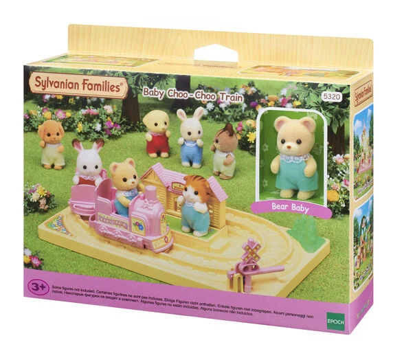 EPOCH SYLVANIAN FAMILIES TREN CHOO-CHOO BEBÉS