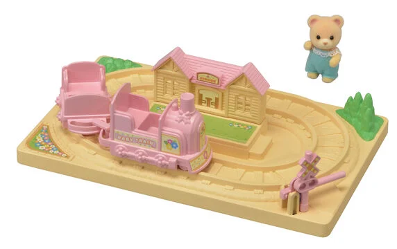 EPOCH SYLVANIAN FAMILIES TREN CHOO-CHOO BEBÉS - Imagen 2