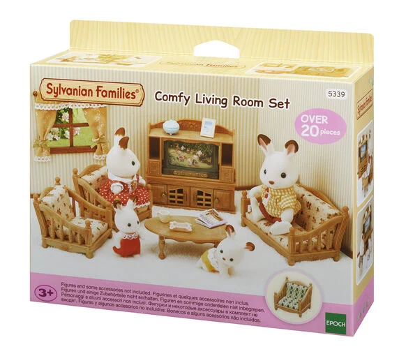 EPOCH SYLVANIAN FAMILIES SET DE SALÓN DE HOGAR