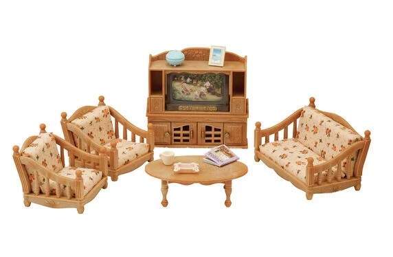 EPOCH SYLVANIAN FAMILIES SET DE SALÓN DE HOGAR - Imagen 2