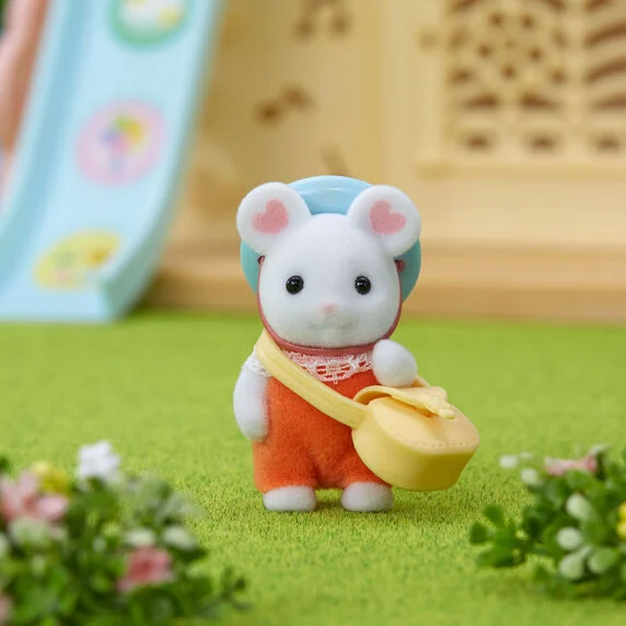 EPOCH SYLVANIAN FAMILIES BEBÉ RATÓN MARSHMALLOW - Imagen 3