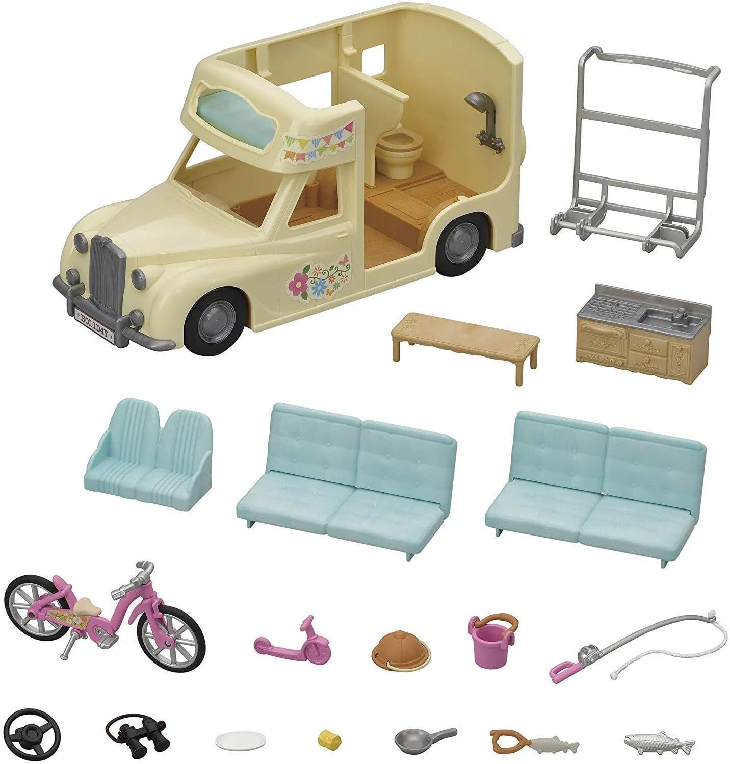 EPOCH SYLVANIAN FAMILIES AUTOCARAVANA - Imagen 3