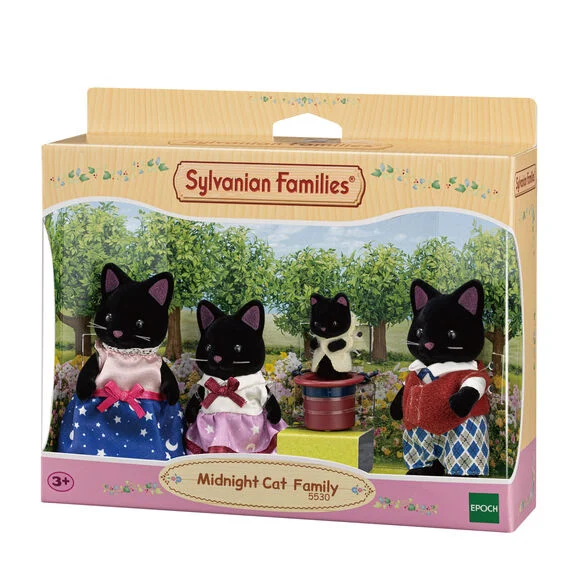 EPOCH SYLVANIAN FAMILIES FAMILIA GATO MEDIANOCHE