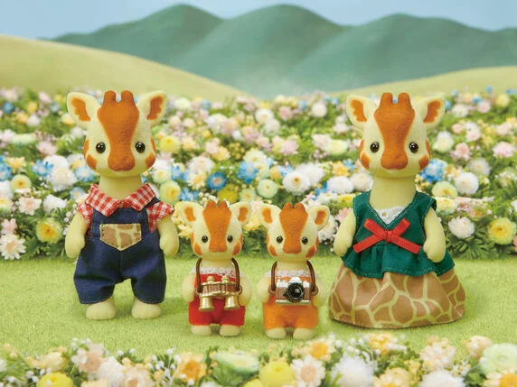 EPOCH SYLVANIAN FAMILIES FAMILIA JIRAFA - Imagen 2