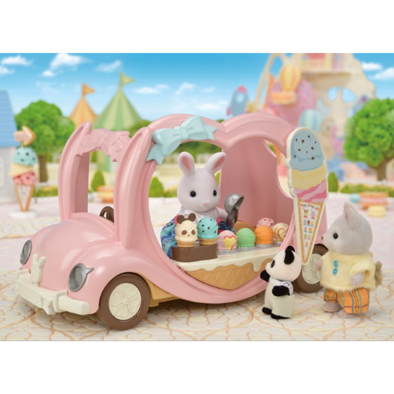 EPOCH SYLVANIAN FAMILIES FURGONETA DE HELADOS - Imagen 2