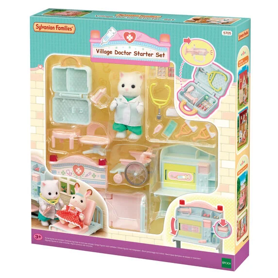 EPOCH SYLVANIAN FAMILIES SET DOCTORA DE LA ALDEA