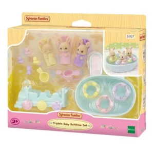EPOCH SYLVANIAN FAMILIES LA HORA DEL BAÑO DE LOS TRILLIZOS