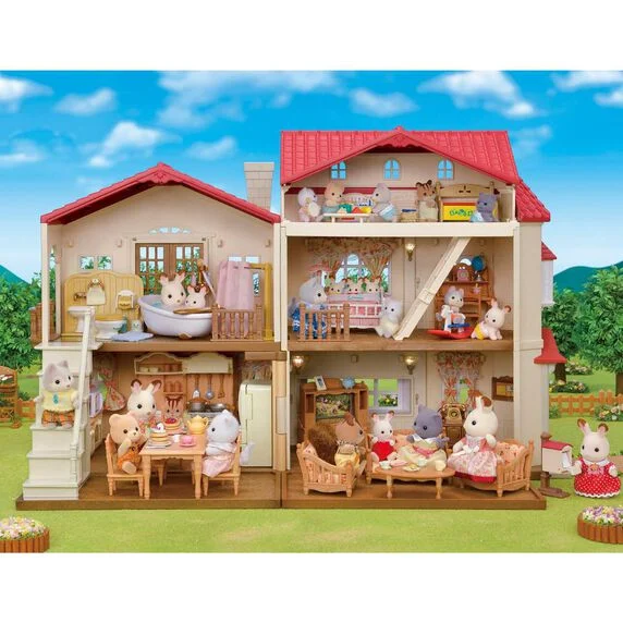 EPOCH SYLVANIAN FAMILIES CASA CON LUCES Y ÁTICO SECRETO - Imagen 2