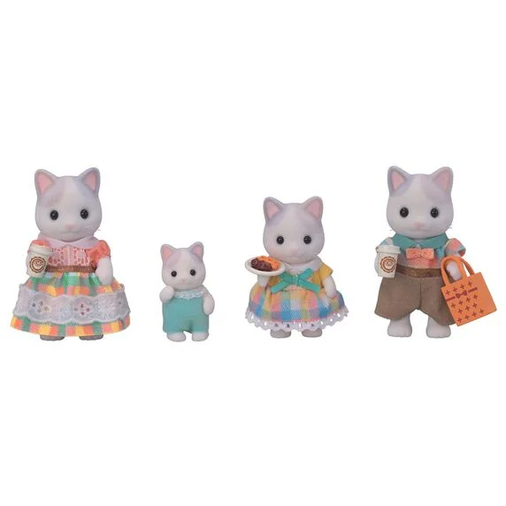 EPOCH SYLVANIAN FAMILIES FAMILIA GATO LATTE - Imagen 2