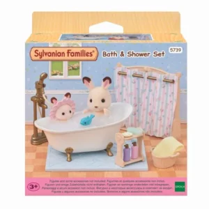 EPOCH SYLVANIAN SET DE BAÑO Y DUCHA