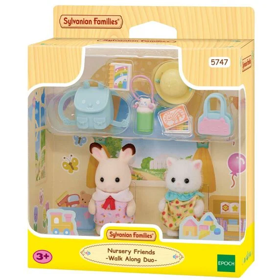 EPOCH SYLVANIAN FAMILIES AMIGOS DE LA GUARDERÍA CAMINANDO JUNTOS