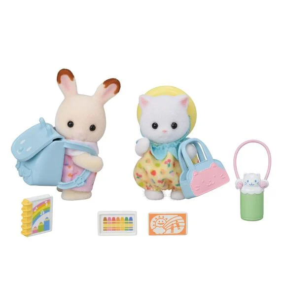 EPOCH SYLVANIAN FAMILIES AMIGOS DE LA GUARDERÍA CAMINANDO JUNTOS - Imagen 3
