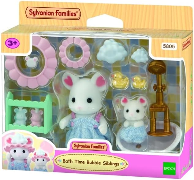 EPOCH SYLVANIAN FAMILIES SET BAÑO DE BURBUJAS