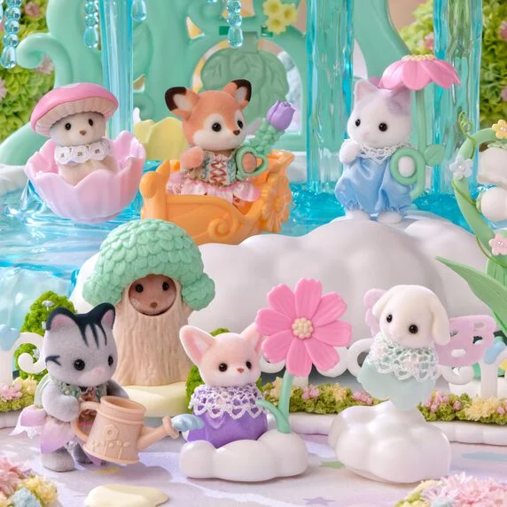 EPOCH SYLVANIAN FAMILIES BOLSAS SORPRESA EDICIÓN BEBÉS FLORECIENDO - Imagen 2
