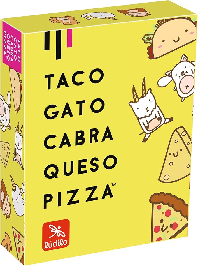 LUDILO TACO, GATO, CABRA, QUESO, PIZZA