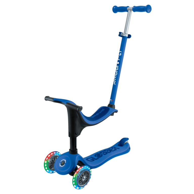 GLOBBER PATINETE GO UP SPORTY LUCES V2 NAVY BLUE